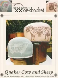 The Workbasket - Quaker Cow and Sheep