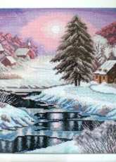 Zolotoe Runo KL-003 Winter landscape