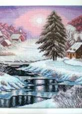Zolotoe Runo KL-003 Winter landscape