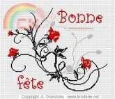 Broderie.net - Grandsire Jean-Louis - Bonne Fête - free
