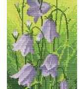 Heritage Stitchcraft - Flower Panels JCHB536 Harebell Panel by John Clayton