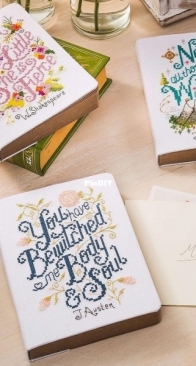 Literary Quotes by Emma Congdon from Cross Stitch Crazy 219 PCS + XSD