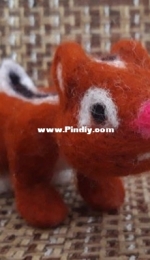 Chipmunk - needle felting