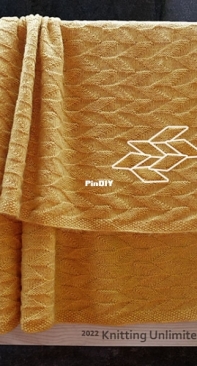 Parallelogram Blanket by KnittingUnlimited - Free