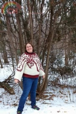 Fenghuang Kimono Sweater by Tania Richter