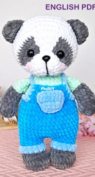 Marizza Toys - Lucy Marizza - Plush Panda Boy