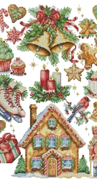 Luca-S B7031 Christmas Composition XSD