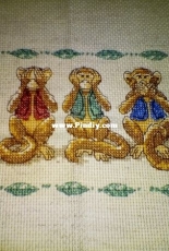Three wise monkeys