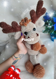 Vikusik toys - Viktoriya Kravchenko - Олень и пёс (Deer and Dog) - Russian