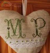 coeur initiales