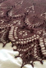 Minarets and Lace Shawl by Mary-Anne Mace