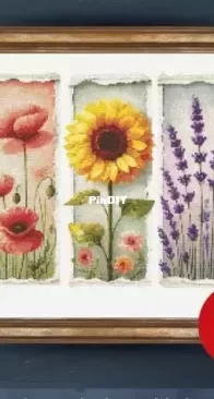 Deniz Designs Studio - Flower Trio