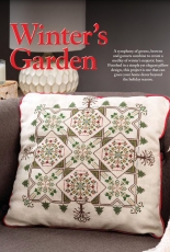 Winters Garden by Carolyn Manning from Just Cross Stitch JCS - December 2018