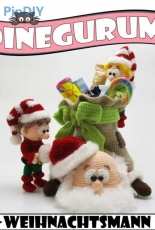 Dinegurumi - Sandra Haupt - Santa Claus - Weihnachtsmann - German