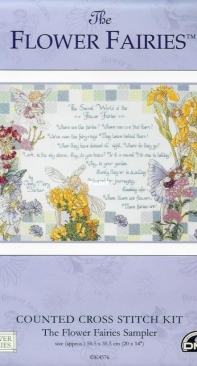 DMC K4576 - The Flower Fairies Sampler XSD