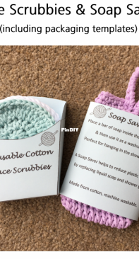Laura Loves Crochet - Laura Sutcliffe - Face Scrubbies and Soap Saver