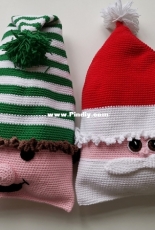 Carolina Speek Designs - Carolina Speek - Santa and Elf pillows - Dutch