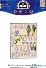 DMC BK39 - Hyacinth Sampler PCS