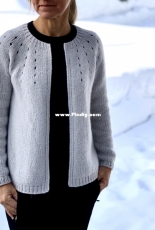 Oxygen Cardigan by Heidi Kirrmaier