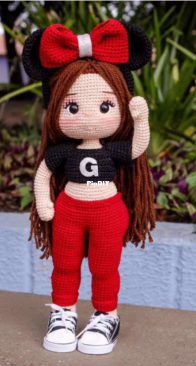 Meu Atelie Croche - Priscila de Oliveira - Doll Gaby - Russian - Translated