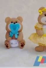 Ateliê Laços de Outono - Felting Bears - Portuguese - Free