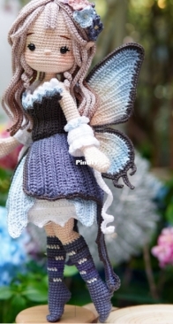 Moonlight Crochet - MoonlightCrochet89 - Nguyet Vu Thi / Nguyệt Vũ Thị - Lunaria Doll - Poupée Lunaria - French, Portuguese