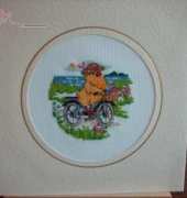 ama design chicken on a bike