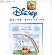 Anchor Disney Thinking Little Thoughts DPPT009 - Rainbows Days Birth Sampler