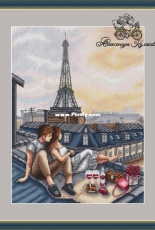 Date in Paris  by Alexandra Kulakova