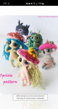 Fantasy Sprites - Lianne Peterson - Sprixie