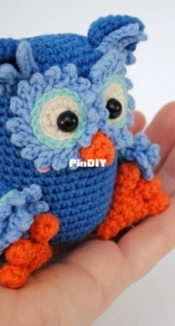 Crochet Toys - Inna Dudchenko - Owl