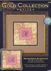 Dimensions - The Gold Collection Petites 6993 Monogram Elegance XSD
