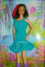 Maguinda Bolsón - Frida dress for dolls