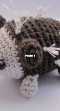 Amigurumi - Forest Animals: hedgehog