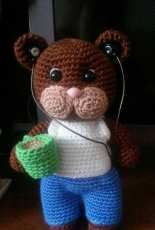 The music lover Hamster