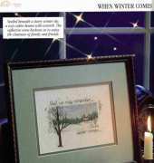 When winter comes - Doris Morgan