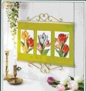 Atelje Margaretha 1847 - 3 Tulips Wallhanging