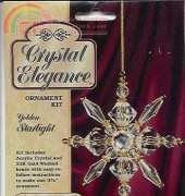 The beadery craft#4896 Golden Starlight Ornament