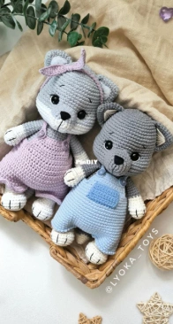 Lyoka Toys -Valeria Bakulina - Валерия Бакулина - Wolf cubs - Волчата - Russian