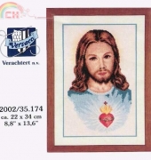 Vervaco 35.174 Jesus Heart