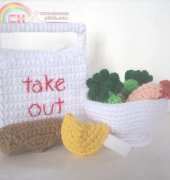 CrochetNPlayDesigns - CraftyAnna - Chinese take out