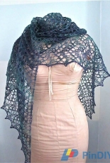 Easy as Pie Shawl by Marisa Hernandez /Maiden Brooklyn-Multilingual-Free