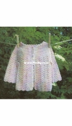 Filcolana - Tante Hanne - Rachel Søgaard - Crochet Baby Sweater - Hæklet babytrøje - Danish - Free
