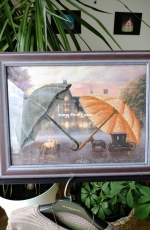 Umbrellas Embroidering