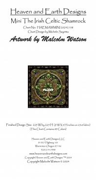 HAED - HAEMAWMINI 20242158 - Mini The Irish Celtic Shamrock by Malcom Watson XSD & PCS