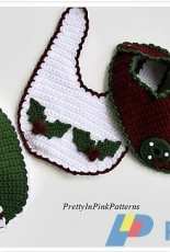 Always Pretty in Pink - Wanetta Cavanaugh - Crochet Baby Bibs