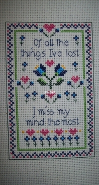 Of All the Things Ive Lost...