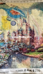 Rainbow Castle by Stitchfairy