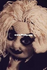 After Dark Crochet - Melinda Kindley - Bad Girl Doll - Russian Translated