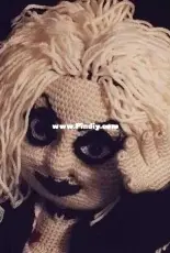 After Dark Crochet - Melinda Kindley - Bad Girl Doll - Russian Translated